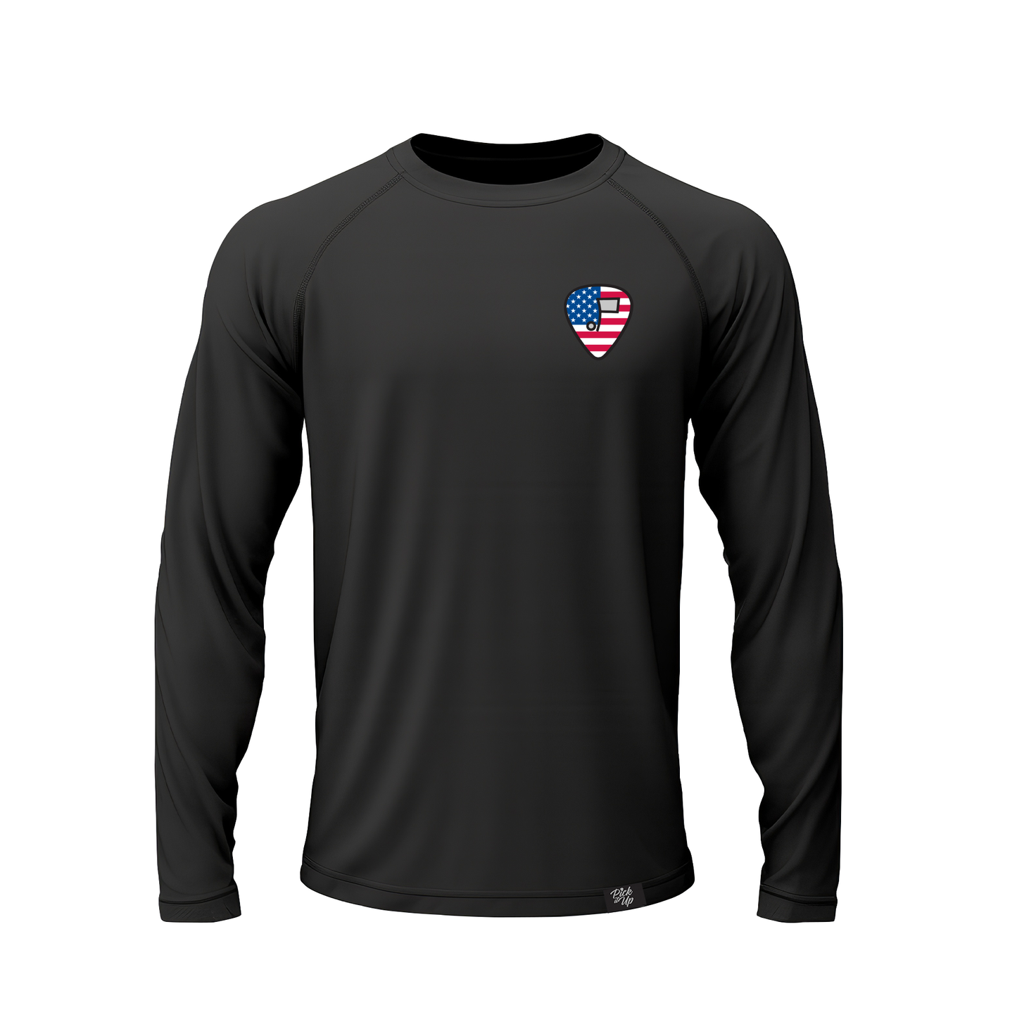 Men's Golf America Long Sleeve - Performance Stretch Athletic Cut