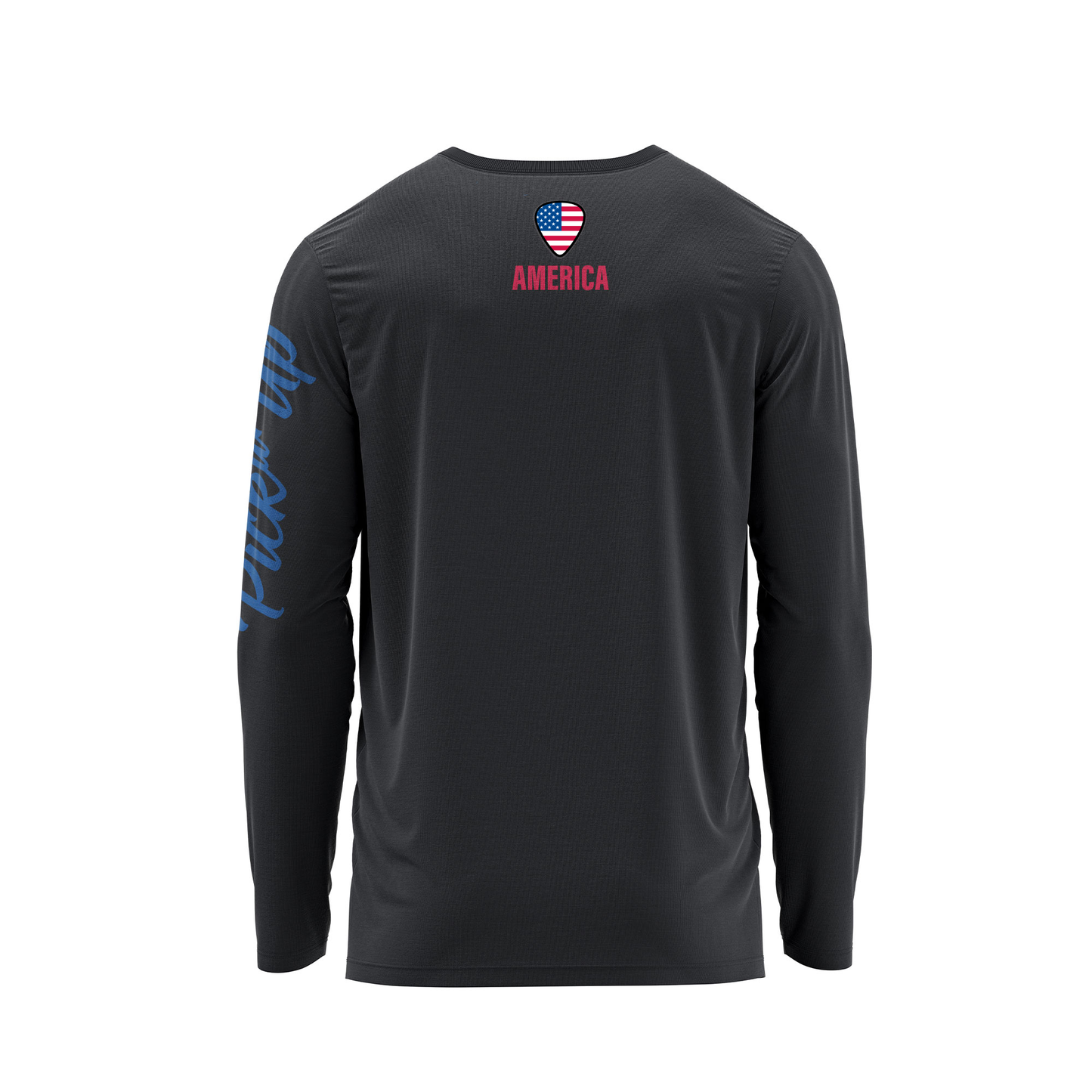 Women's Music America Long Sleeve - Performance Stretch Athletic Cut