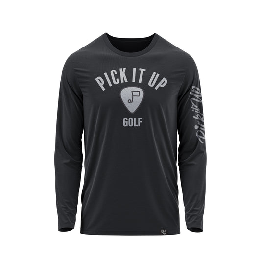 Golf Icon Long Sleeve Tee Cotton